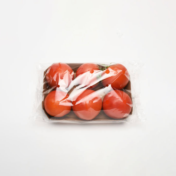 Bolsas de celofán biodegradables de grado alimenticio personalizadas al por mayor para embalaje de tomates