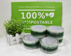 Cinta De Embalaje De Celofán De Materiales Biodegradables Favorable Al Medio Ambiente