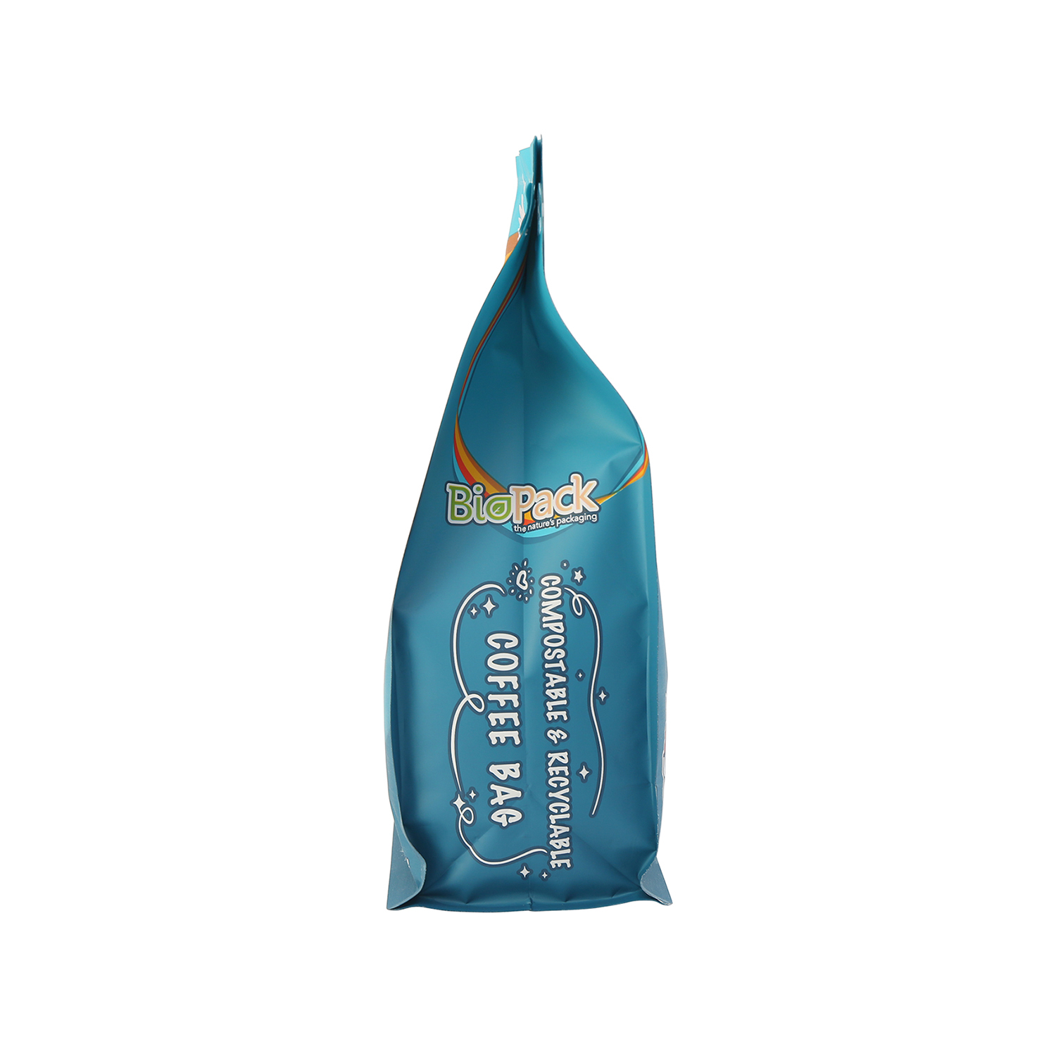 Acondicionamiento De Los Alimentos De La Parte Inferior De La Caja Del Bolso Del Café De La Impresión Del Logotipo De Encargo De La Humedad Plástica Con Tintie