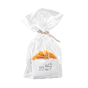 Bolsas De Regalo De Pan De Navidad De Celofán Compostable Transparente Para El Hogar Para Embalaje