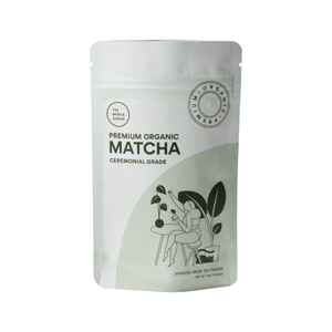 Compostable Personalizado Bolsitas De Pie De Té Verde Matcha Orgánicas Vacías Para Té Suelto