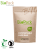 Embalaje Biodegradable 100% Compostable Bolsa De Pie Empresa De Bolsas China