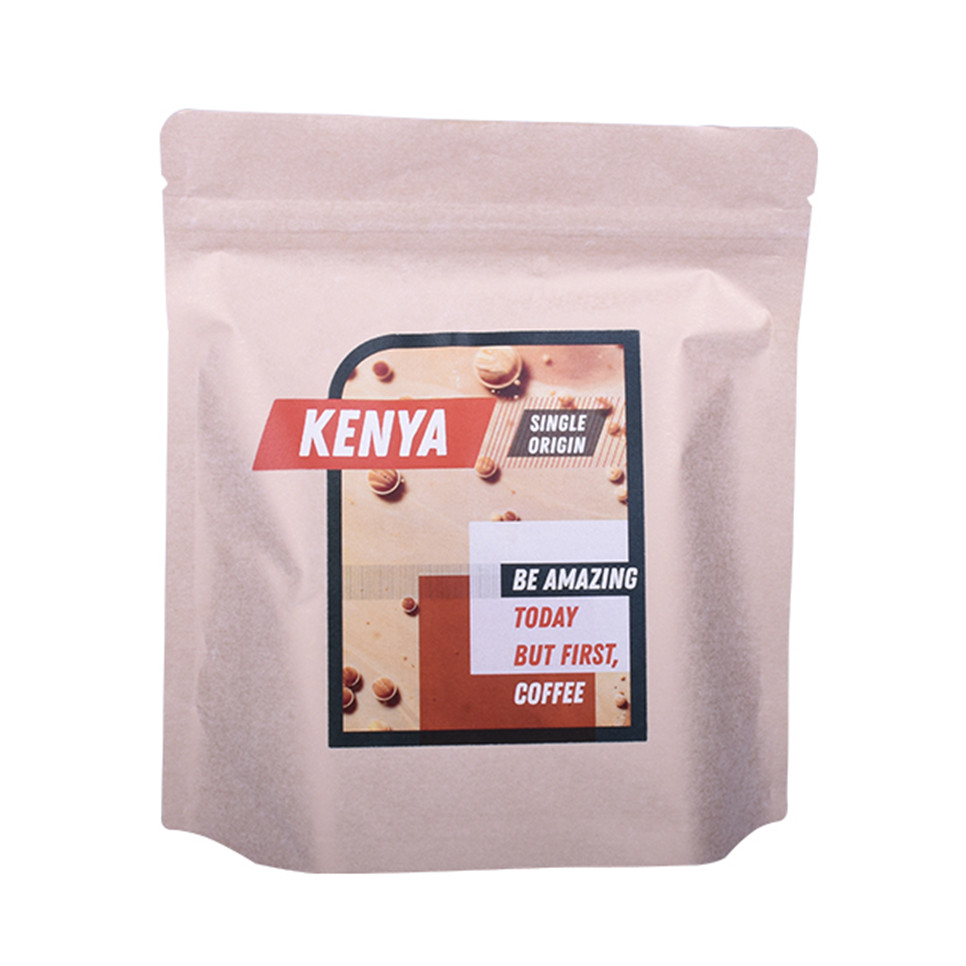 Proveedor De Bolsas De Paquetes De Café Empacado Kraft Laminado