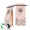 Proveedor de bolsa de empaque de grano de café con ventana transparente Ziplock que se puede volver a sellar de China
