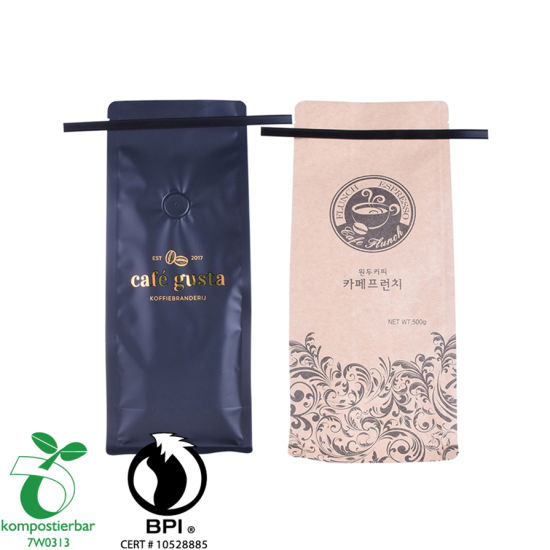 Bolsa de café impresa personalizada de la caja de la caja de Yco al por mayor en China