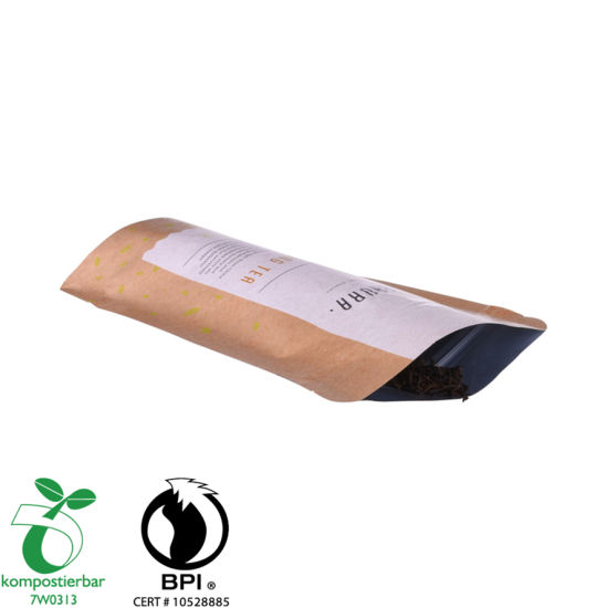 Proveedor de bolsa de entrega de café reciclable PLA y Pbat en China