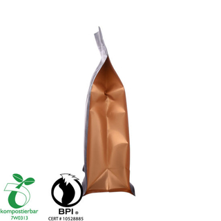 Eco Friendly PLA y Pbat Plastic Coffee Packaging Fabricante en China