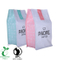 Fábrica de paquetes de bolsas de café con fondo redondo y cierre hermético con cierre en China