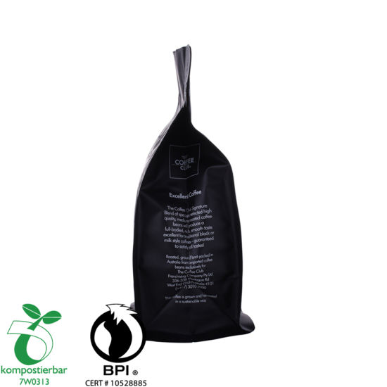 Eco amigable redondo inferior cuadrado bolsa de plástico transparente fabricante de China