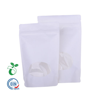 Embalaje de papel certificado Fsc 100% recicla bolsas biodegradables