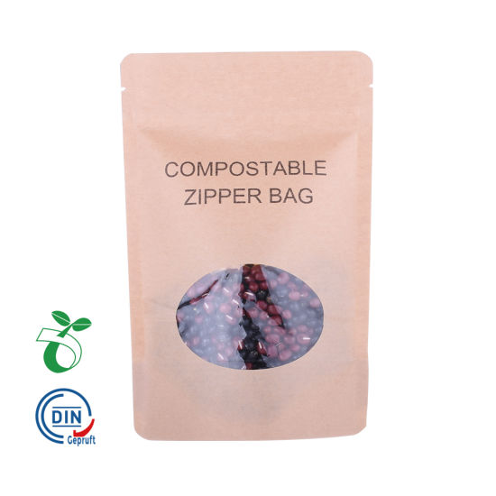 Amigable Impreso Almidón de maíz Biodegradable Compostable Food Packaging Bag