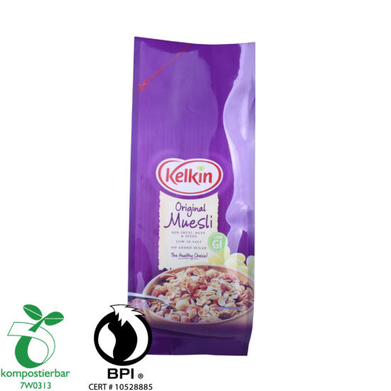 Laminado Material lateral escudete Biodegradable Pbat Bolsa al por mayor de China