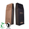 Ziplock PLA resellable y Pbat Coffee Carry Bag Factory China