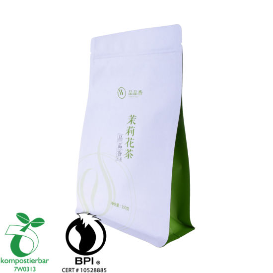 Fábrica de bolsitas de té PLA con fondo de caja renovable de China