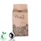 Bolsa de café con goteo inferior con caja de cremallera al por mayor de China
