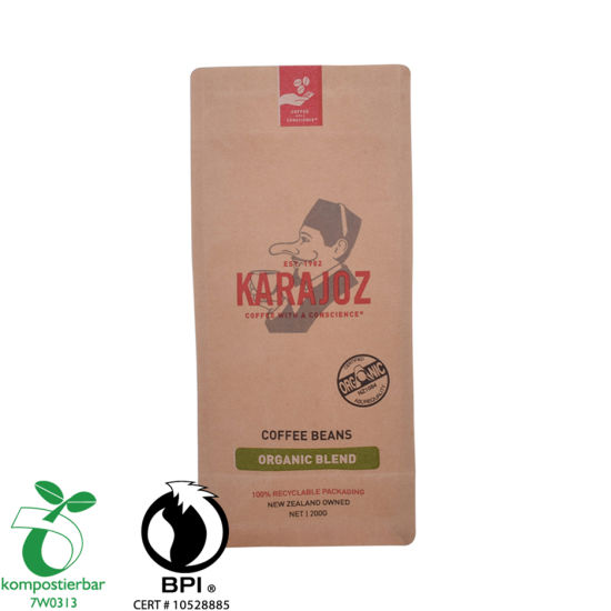 Recicle la bolsa de empaquetado del té marrón del papel de Kraft al por mayor de China