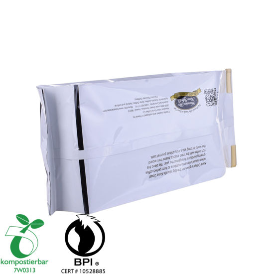 Reciclar proveedor de bolsa compostable de refuerzo lateral de China