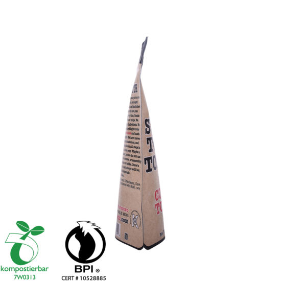 Proveedor de bolsa de grano de café degradable renovable de China