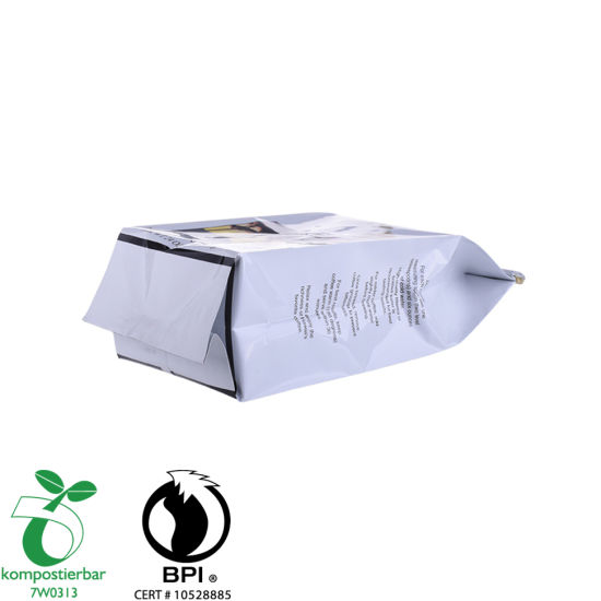 Reciclar proveedor de bolsa compostable de refuerzo lateral de China