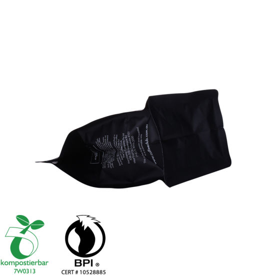 Logotipo de la bolsa ecológica de fondo cuadrado con sello térmico al por mayor en China