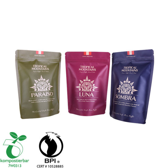 Fábrica de bolsitas de bolsitas de té Eco Doypack de China