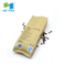 Lámina de impresión personalizada biodegradable Forrada Reciclar Papel Kraft Refuerzo lateral Compostable 1lb 2lb 5lb Bolsa de embalaje de café